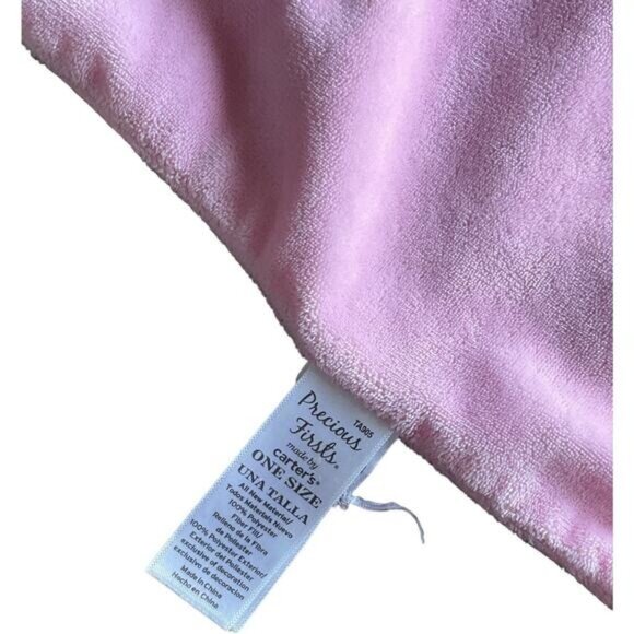 Baby Security Blanket Lovey With Frog Head Rattle Plush Toy Precious Firsts - Picture 3 of 8